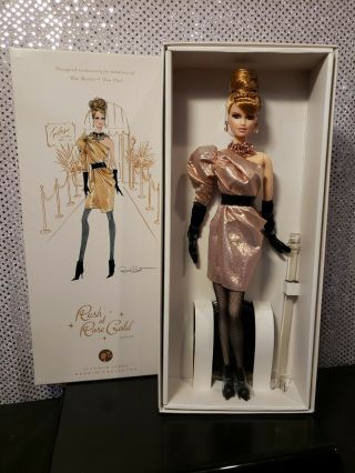 Rush Of Rose Gold Silkstone Barbie Doll Platinum Bfc Exclusive Mattel W3504 Nrfb