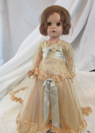 Vintage Madame Alexander Hard Plastic Doll