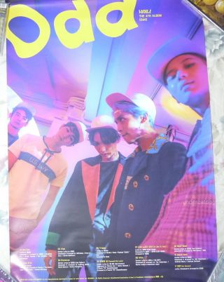Shinee Vol.  4 Odd 2015 Taiwan Promo Poster (ver.  A) Jonghyun Jong Hyun