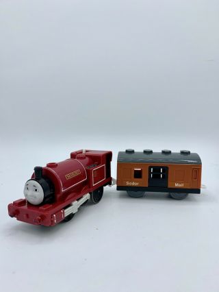 Thomas & Friends Trackmaster Motorized Skarloey With Sodor Mail Cargo Car