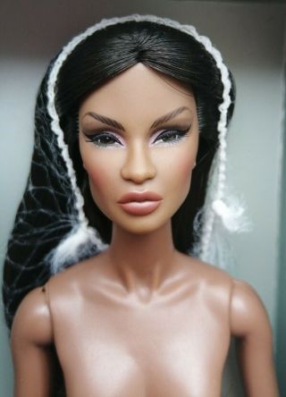 Integrity Toys Nuface My Essence Dominique Makeda Nude Doll,  Accessories