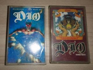 Dio : Sacred Heart & Diamonds - The Best Of Thailand Cassette Tape