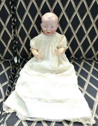 Antique Kammer & Reinhardt 14.  5 " Clothed German Bisque Head Doll 36