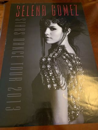 Selena Gomez Stars Dance Tour Poster 2013 Huge 2 Feet X 3 Feet Wow