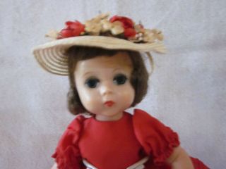 Vintage Madame Alexander Jointed Lissy Doll W/clothes - Tlc Needed