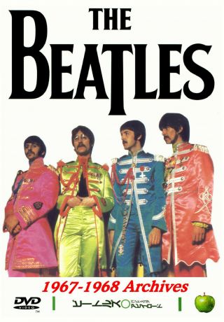 The Beatles 1967 - 1968 Video Archives 2 Disc Dvd Set Rare