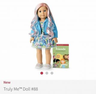 American Girl Doll 88 Truly Me Highlights With Earrings Global Book