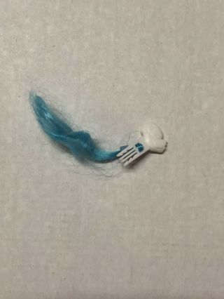 Vtg Hasbro My Little Pony Fairy Tails Bird Blue Hair Extension Clip Accessory