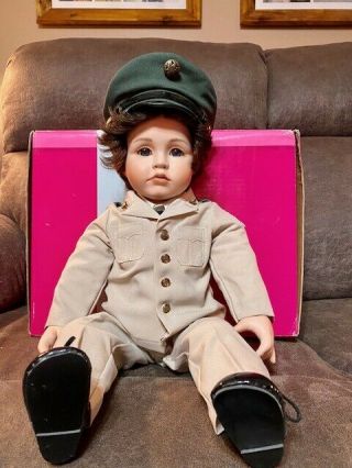 Marie Osmond Baby Elvis - In The Army Toddler 403/450w/box & Certificate