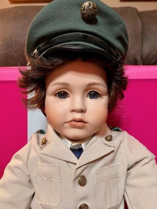 Marie Osmond Baby Elvis - In the Army Toddler 403/450w/box & certificate 2