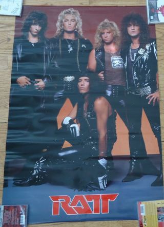 Ratt " In Leather " Poster 24 X 36
