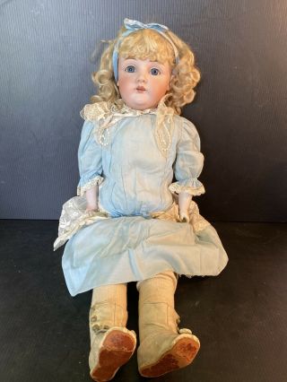 Antique 23” Kestner 11 Dep 154 Bisque Baby Doll