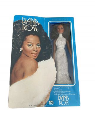 Mego Corp Vintage Diana Ross Doll Motown Records - 1977 Nib And Sonny And Cher