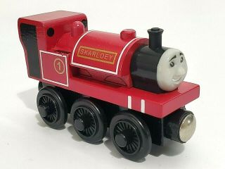 Skarloey Thomas The Train & Friends Wooden Railway Red Engine