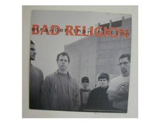 Bad Religion Poster Flat And A Handbill