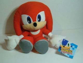 Toy Factory 12” Red Knuckles Sonic The Hedgehog Soft Plush Stuffed Toy Sega