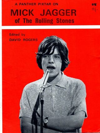 A Panther Pixtar On Mick Jagger Of The Rolling Stones - 1964 - Scarce
