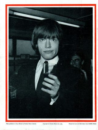 A Panther Pixtar on BRIAN JONES of The rolling Stones - Edited by David Rogers 2