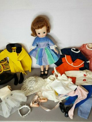 Vintage 8 " Betsy Mccall Doll W/clothes & Shoes