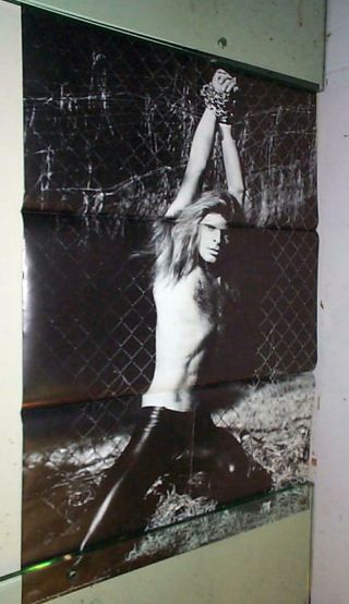 David Lee Roth Van Halen 1980 Vintage Promo Poster Last One