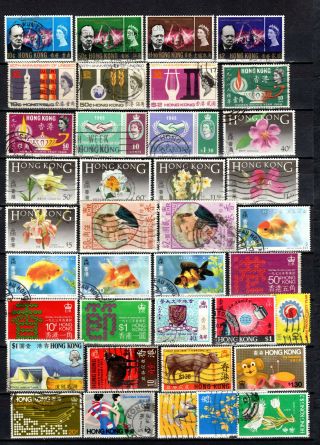 Hong Kong China 1965 - 1993 Qeii Complete Sets Of Stamps