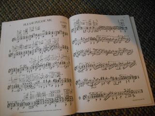 Old Vintage 1974 Beatles for Classical Guitar,  Music Sales Book,  20 Solos by Joe 3