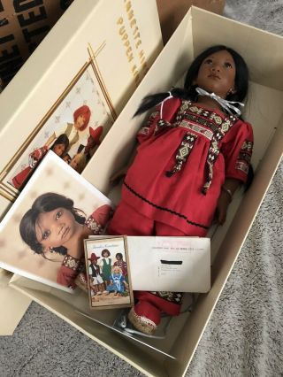 1994/95 Annette Himstedt Puppen Kinder Panchita Doll 11807 Children Together