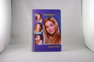 Mandy Moore Official Merchandise Collectible Assignment Notebooks 2001 3