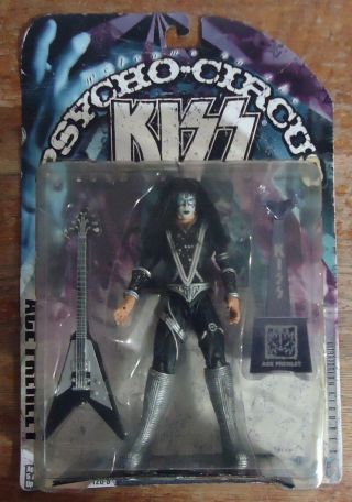 Mcfarlane Kiss Psycho Circus Tour Edition Ace Frehley Action Figure With Guitar