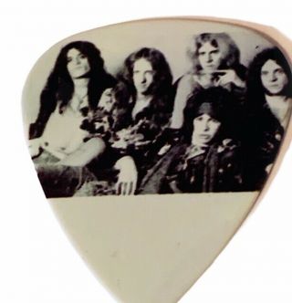 Aerosmith Guitar Pick Steven Tyler Live Concert Joe Perry Crespo Whitford Vtg A2
