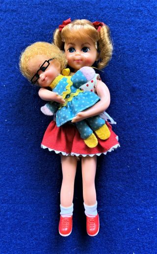 Vintage Barbie Buffy & Mrs.  Beasley 1968 & Complete