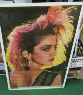 Madonna Poster 1984 Rare Vintage Collectible Oop