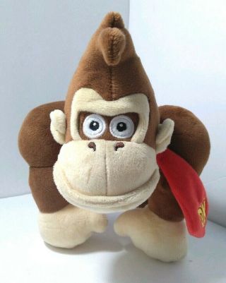 8 " Plush Nintendo Mario Brothers Donkey Kong 2011 Stuffed Animal Toy