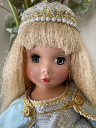 Madame Alexander Ooak 14” Hp Sleeping Beauty Doll W/maggie Face