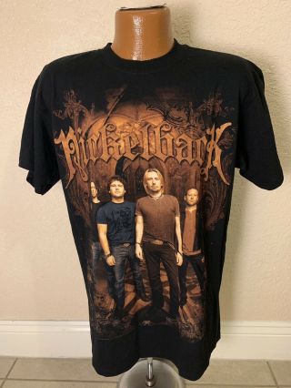 Nickelback Tour 2010 Double Sided T - Shirt.  Size Large.