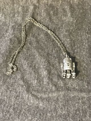Vtg 1977 Star Wars R2 - D2 Necklace Pendant