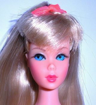 Vintage Mod 1967 Sun Kissed Blonde Twist N Turn Tnt Barbie 1160 Mattel Japan