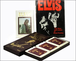 Vintage Rca - Legendary Recordings Of Elvis Presley - 8 Track Tape Set W/ 2 Books