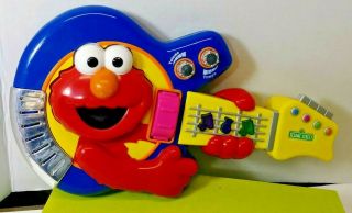 2002 Sesame Street Jam Elmo Guitar,  Fisher Price Lights Tempo Whoopie Bar Toy