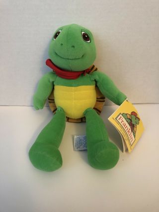 Franklin The Turtle 14” Plush Stuffed Animal Toy Eden With Tags