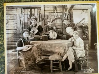 The Blue Ridgers W Cordella Mayberry 2 Photos 1928 Country Vitaphone Wb Short