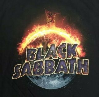 Black Sabbath The End 2016 Tour Shirt Xl