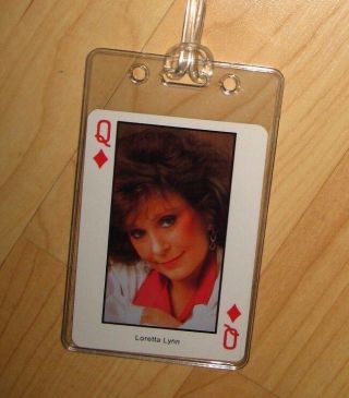Loretta Lynn Luggage Tag - Vintage 1980 