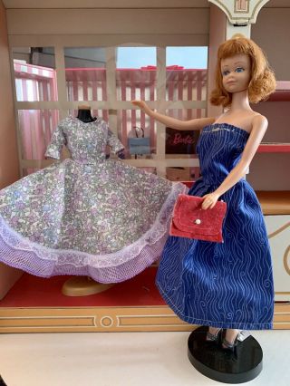 Vintage Barbie Midge Doll & Clothes