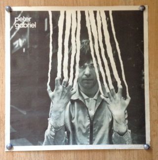 Peter Gabriel Promo Poster For Second Album 1978 24 " X 24 "