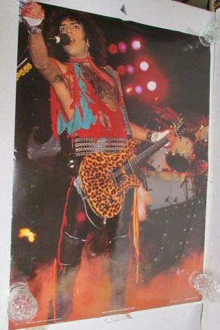 Paul Stanley Kiss Rebel Rock 24x33 " Poster Uk Import 1985 Rock On Ltd [r039]