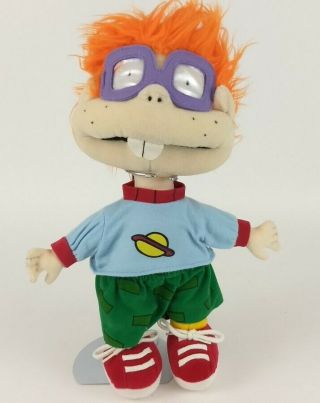 Vtg 1997 Nickelodeon Rurats Cartoon Character Chuckie Plush Doll Toy Viacom 15 "