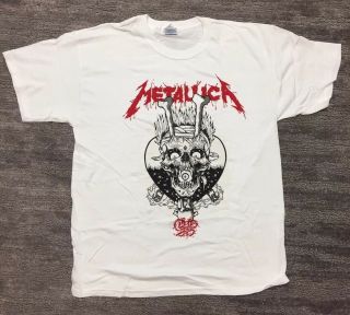 Metallica Met Club 2013 Fanclub T - Shirt Official Merchandise Size L Rare