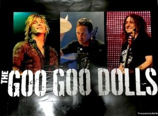 The Goo Goo Dolls 2006 Let Love In Tour Official 1st Printing Promo Poster