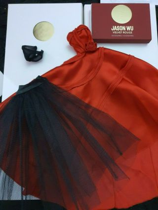 Fashion Royalty Jason Wu Fragrance Velvet Rouge Veronique Perrin Outfit Dress